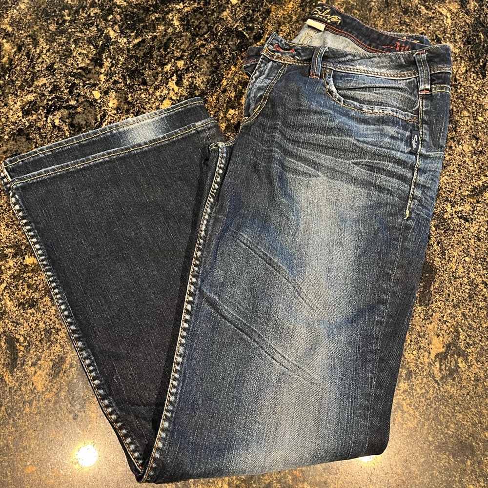 Silver jeans